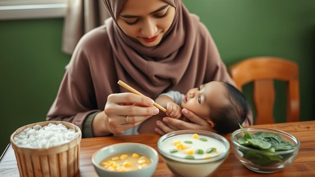Pemakanan Bayi Malaysia: Makanan Sihat untuk Bayi Baru Lahir