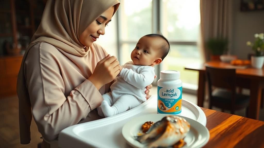 Bayi Malaysia Boleh Tumbuh Sihat dengan Asid Lemak Omega 3