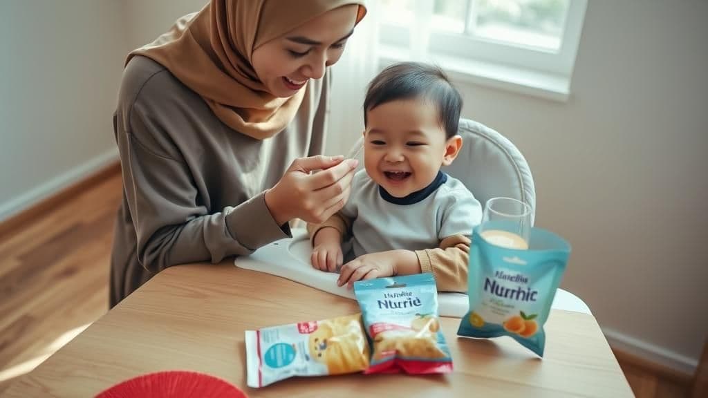 Pemilihan Makanan Bayi Malaysia yang Sihat untuk Anak