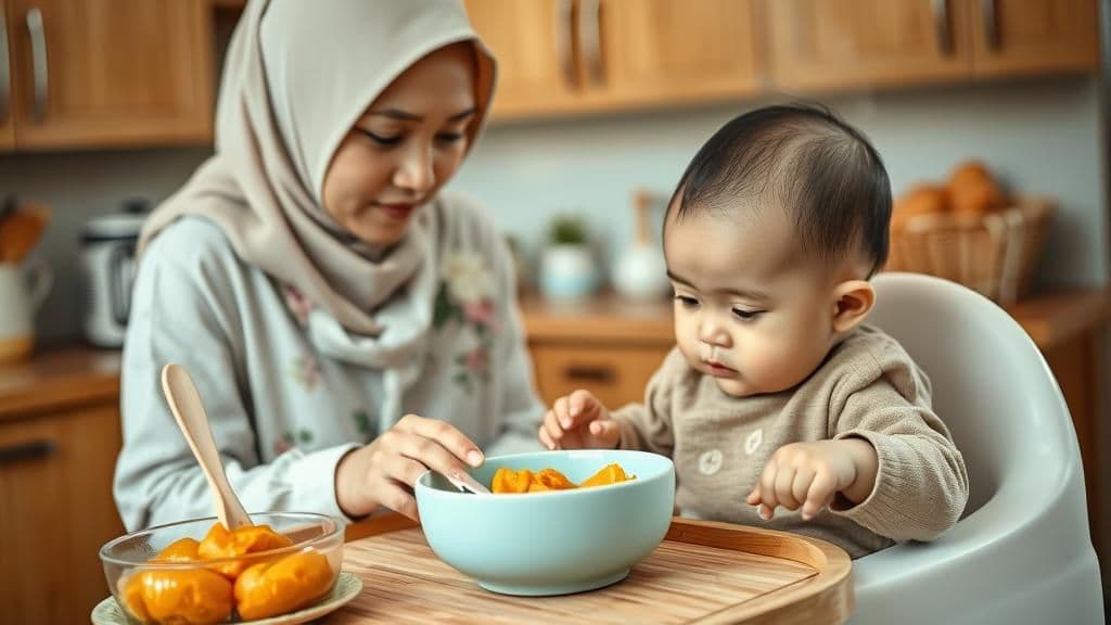 Makanan Pertama Bayi: Resipi Mudah & Bergizi