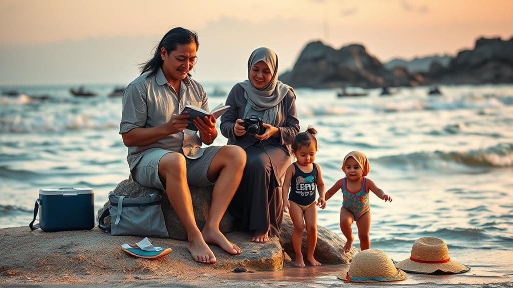 Aktiviti Lautan Biru Terbaik di Pantai Batu Ferringhi
