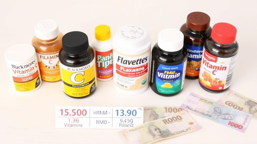 Perbandingan Harga Vitamin C Murah Malaysia 2024
