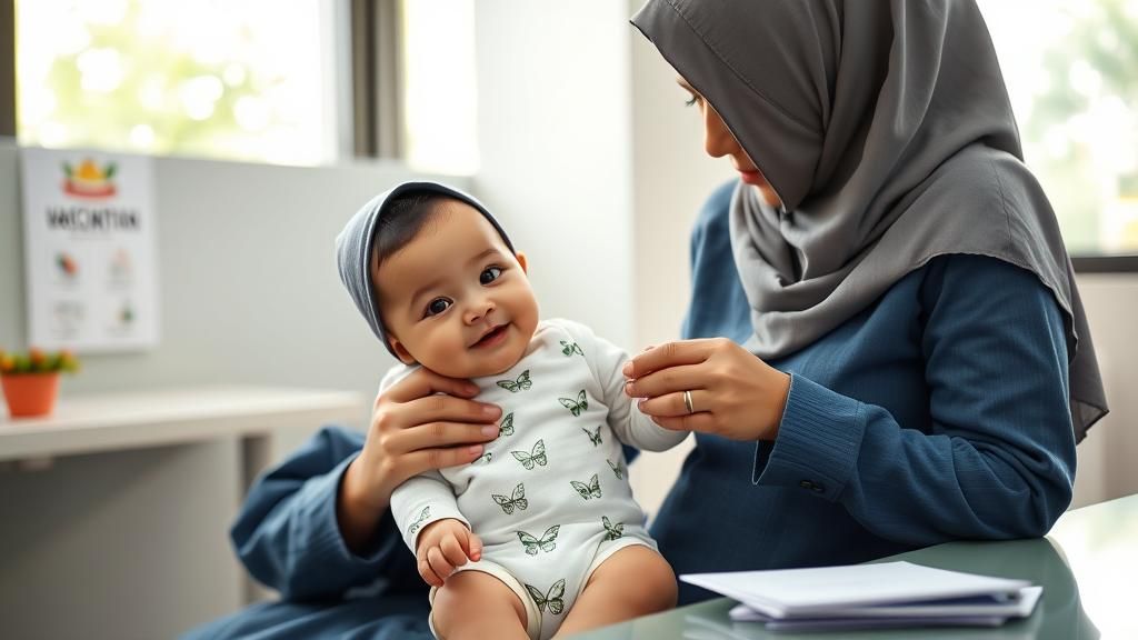 Vaksin baby 2 bulan klinik swasta vs gomen kos