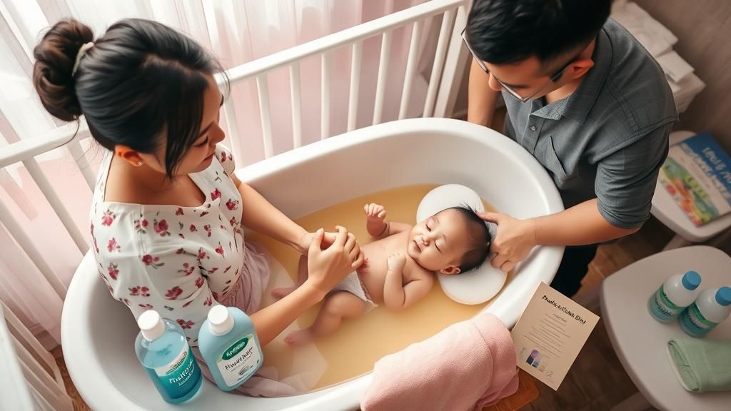 Cara Mandikan Bayi Baru Lahir