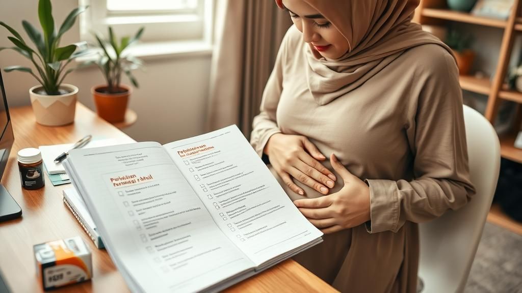 Cara wanita-kehamilan step by step